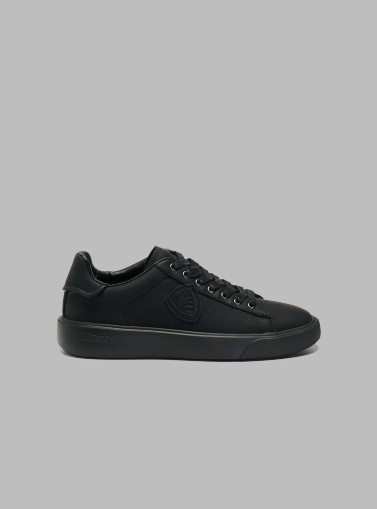 SNEAKER IN NABUCK CON FONDO A CASSETTA BUCK 13 BLAUER UOMO