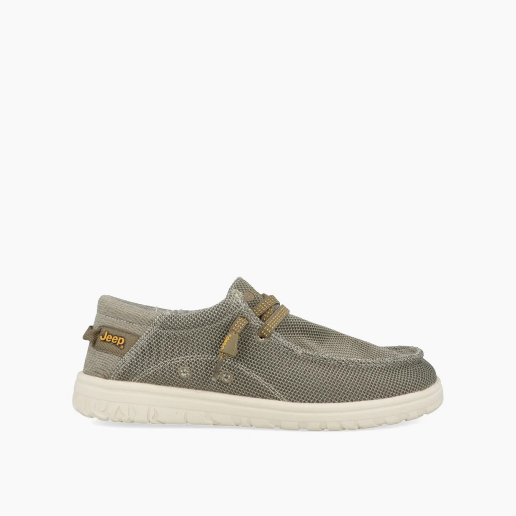SCARPA IN TELA CON LACCIO ELASTICO SAMOA WALLABEE KNIT JEEP UOMO