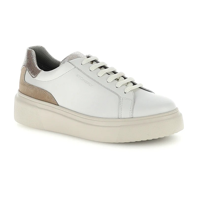 SNEAKER IN PELLE ALLEGRA STONEFLY DONNA
