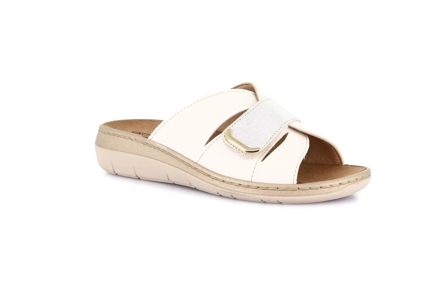 CIABATTA CON STRAPPO REGOLABILE DASA GRUNLAND DONNA