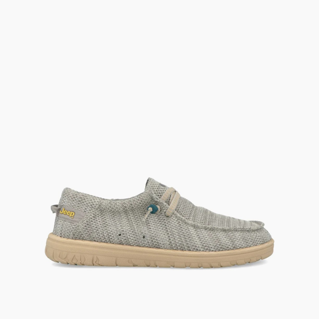 SCARPA IN TELA CON LACCIO ELASTICO SAMOA WALLABEE KNIT JEEP UOMO
