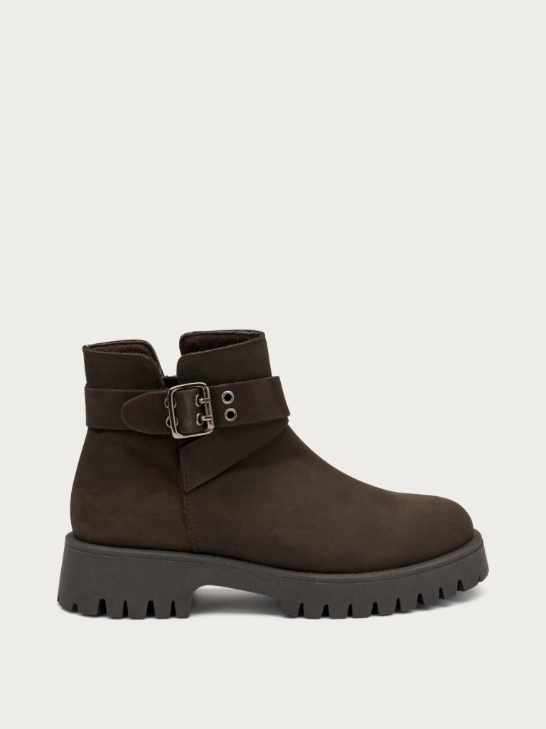STIVALETTO IN NABUK CON SUOLA CARRO FRAU DONNA