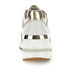 SNEAKERS ALLACCIATA E ZIP LATERALE CON ZEPPA 4 MINA STONEFLY DONNA